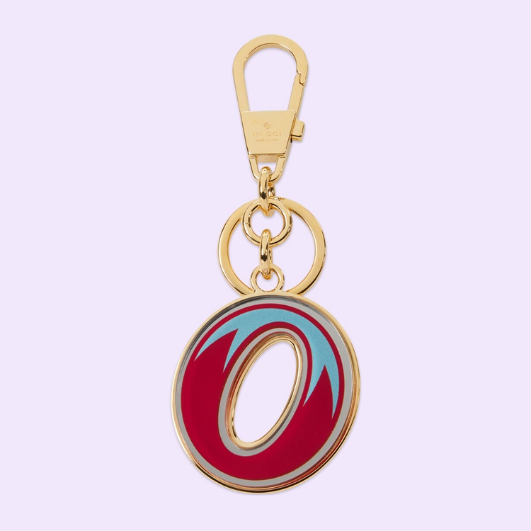 727983.JCFUG.8555.001.100.0000.Light Letter O Plexiglas keychain